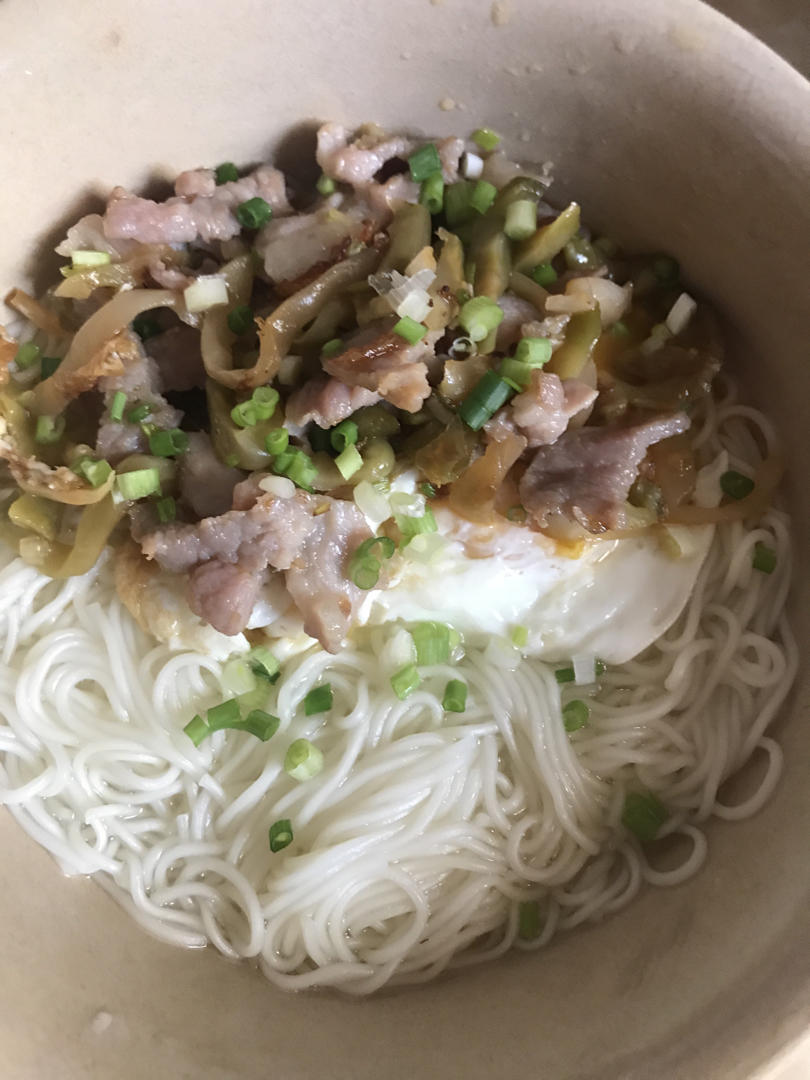 一人份红烧牛腩面