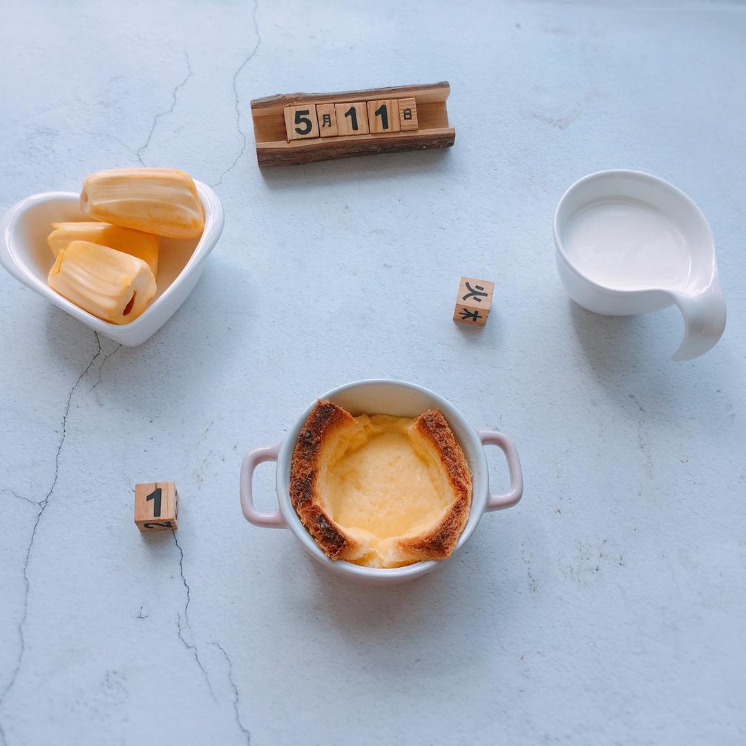 剩吐司变身美味蛋挞