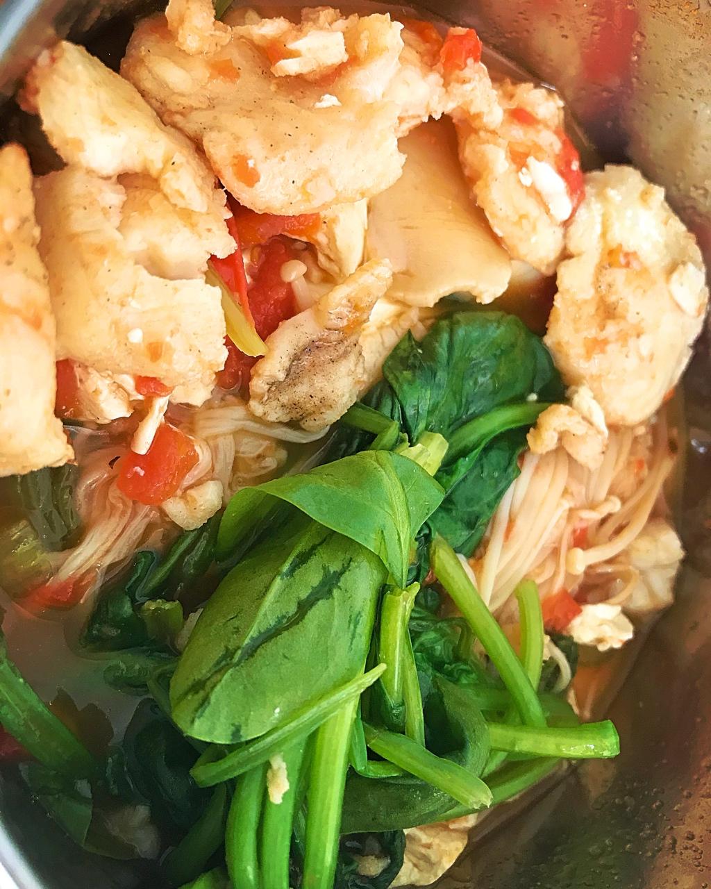番茄巴沙鱼(减肥)