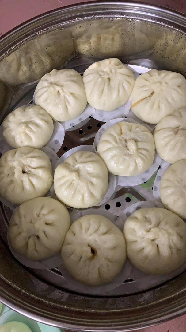 鲜肉包(‼️超嫩肉馅 松软多汁 免打水㊙️详细版)