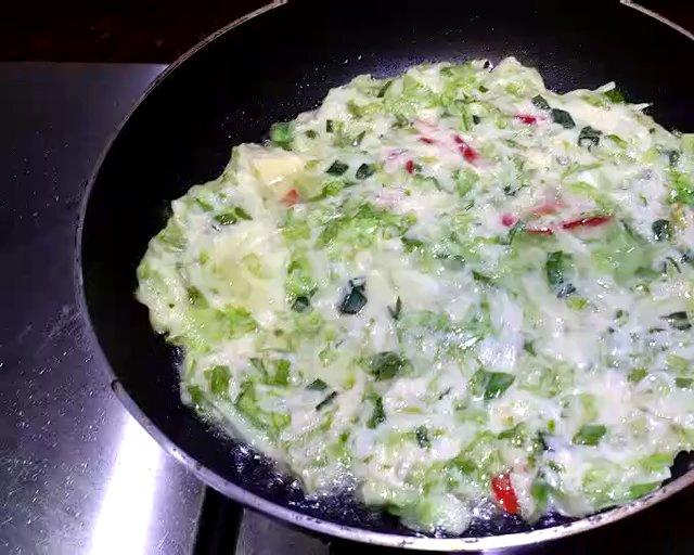 蔬菜烙饼的做法