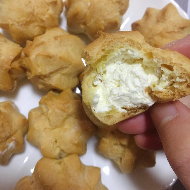 酥皮奶油泡芙--#皮黑森林#