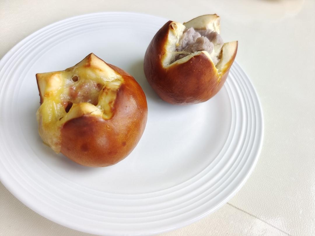 芋泥/栗子乳酪碱水球🌰奶香内馅🧀零难度