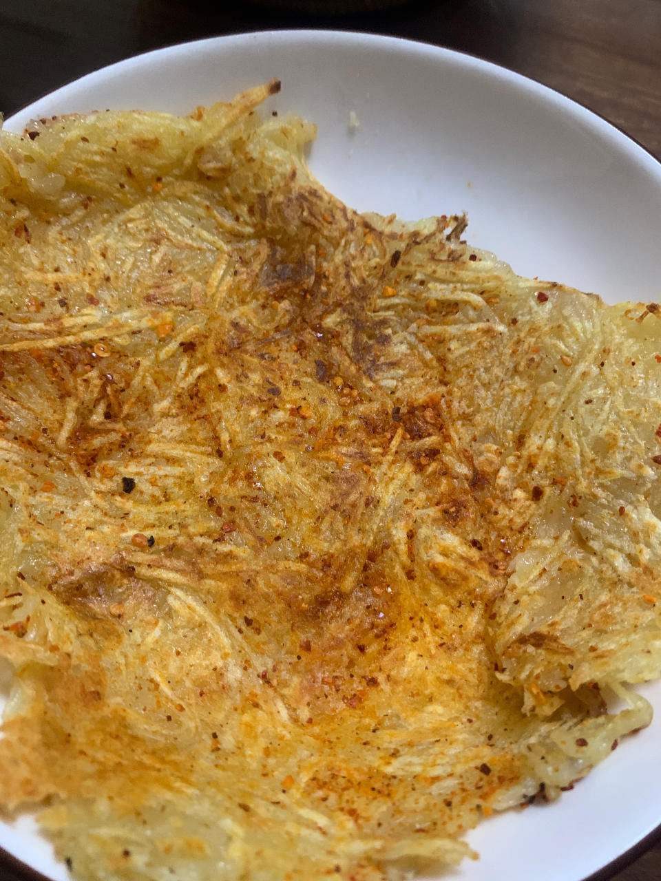 香脆土豆丝饼