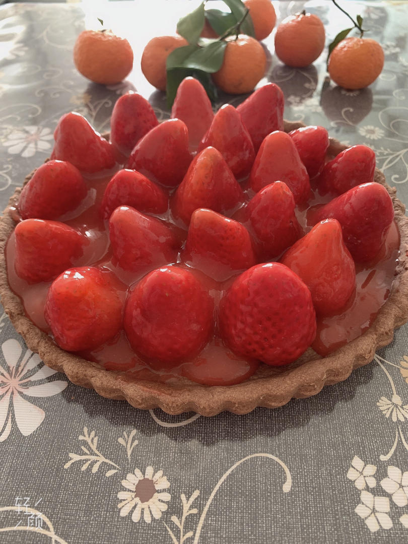 草莓奶油奶酪派