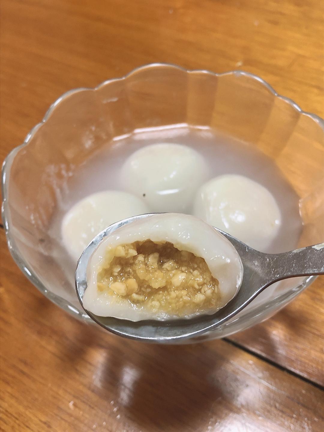 超简单花生馅汤圆