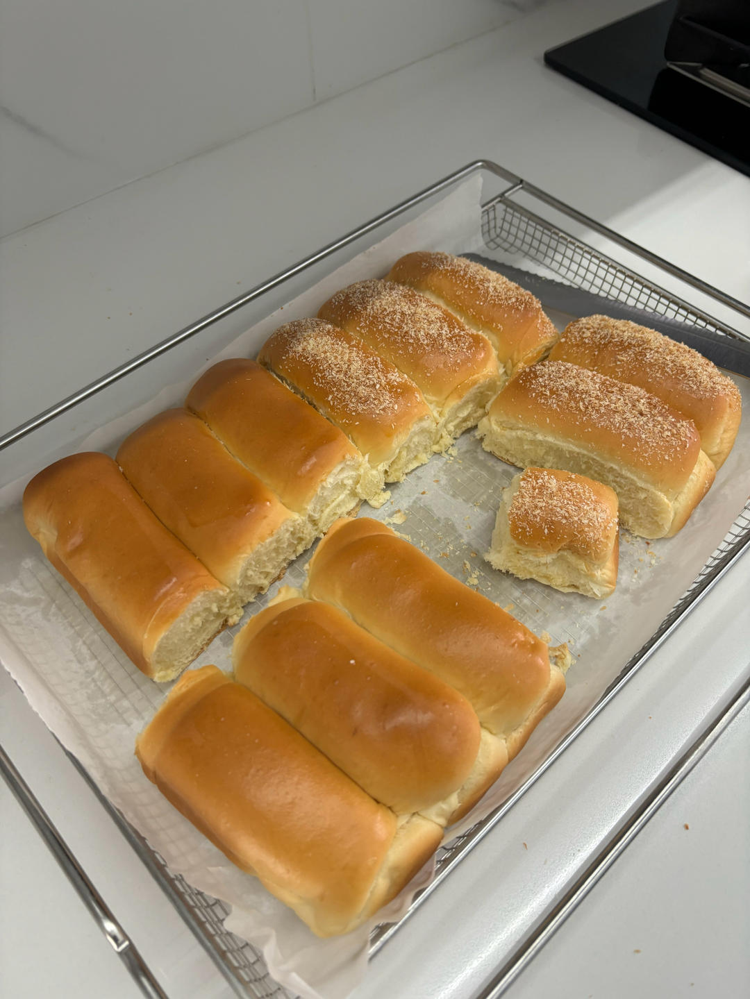 纯奶手撕吐司的做法 步骤1