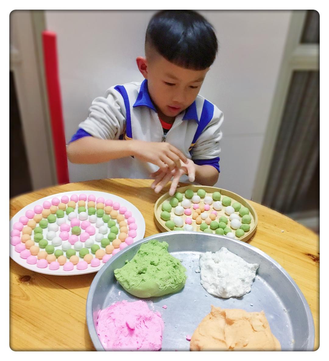 彩色汤圆-各种馅