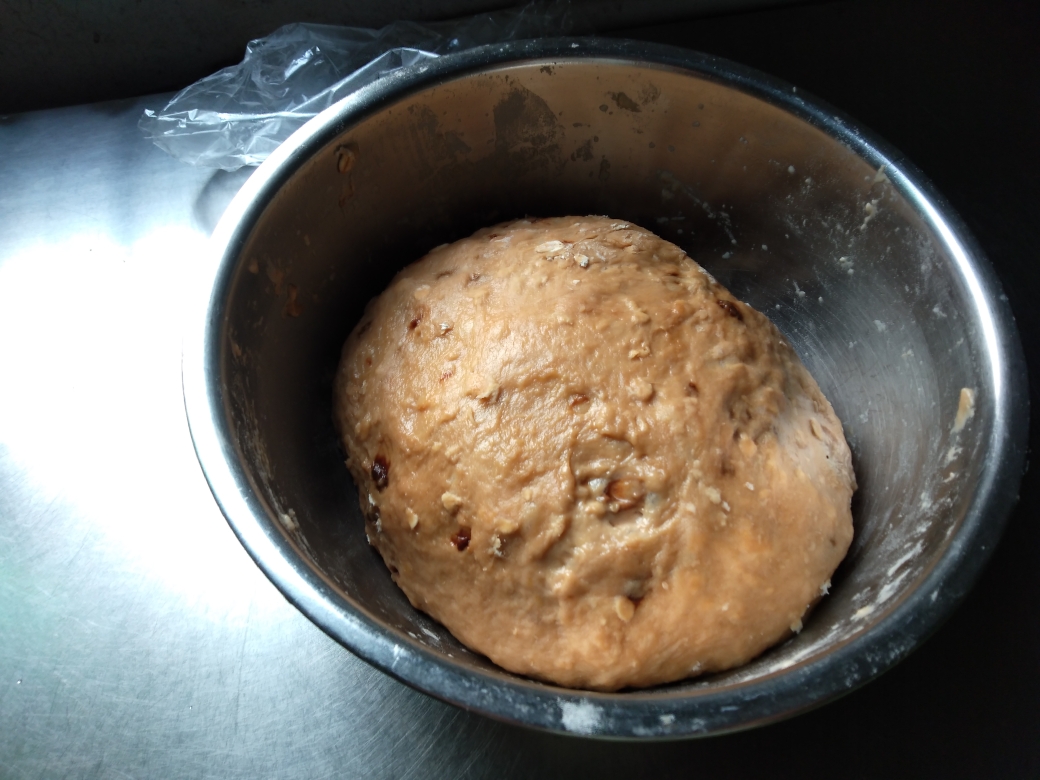 超简单的红糖燕麦馒头的做法 步骤3