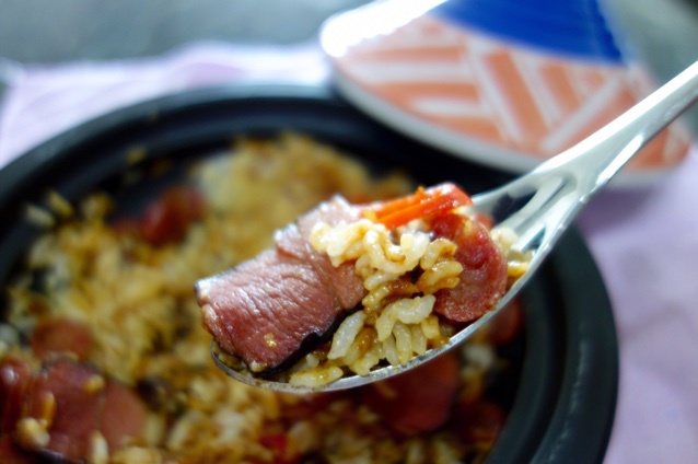 塔吉锅腊味煲仔饭