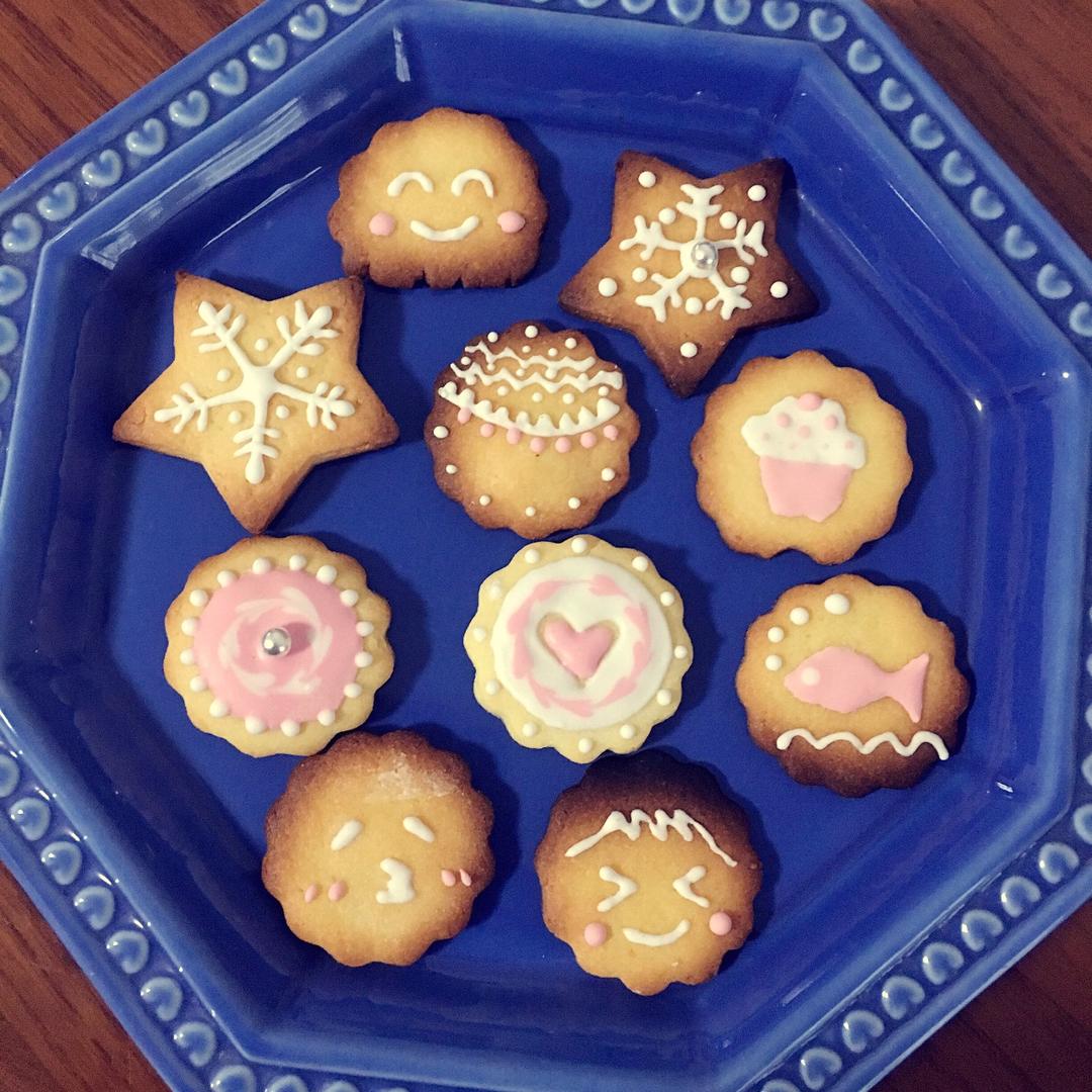 圣诞气息糖霜饼干