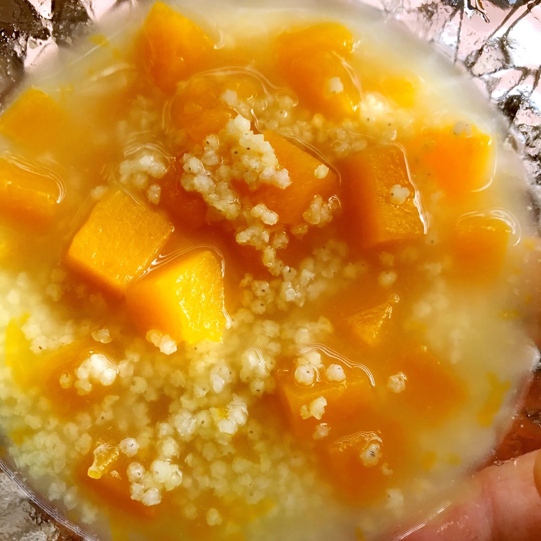 宝宝辅食 南瓜小米粥