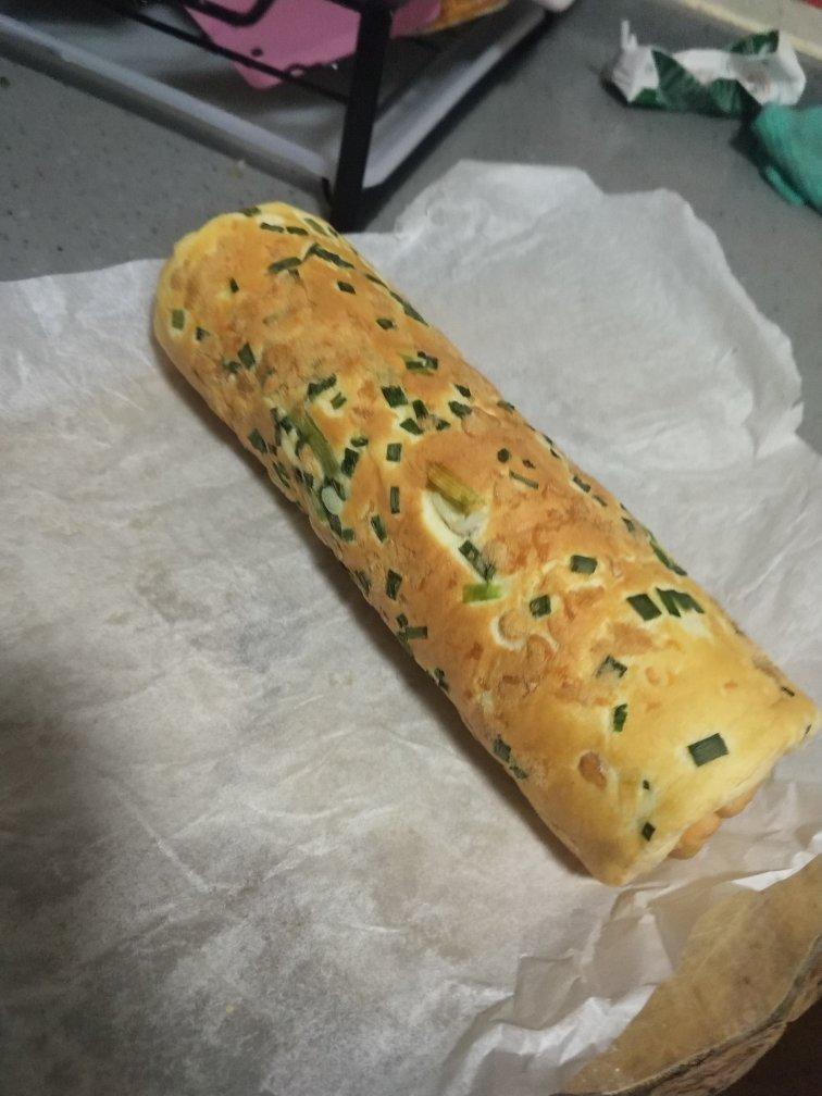 香葱肉松肥蛋糕卷～