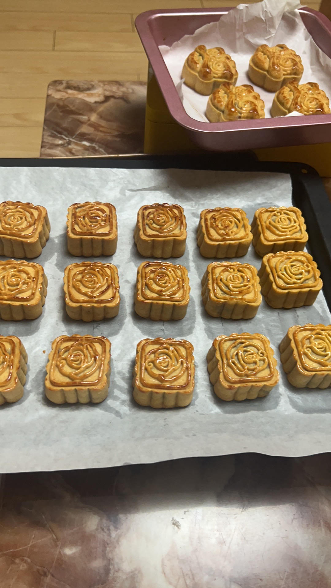 【终极版广式月饼配方】表皮油亮的秘诀！