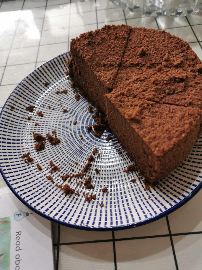 巧克力戚风蛋糕6寸(基础易成功版)