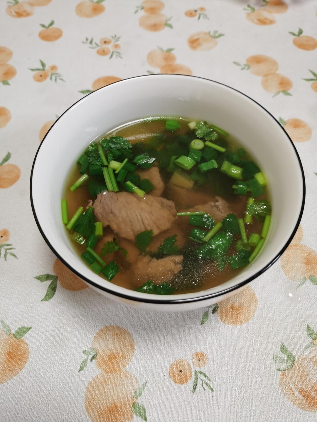 生滚牛肉汤