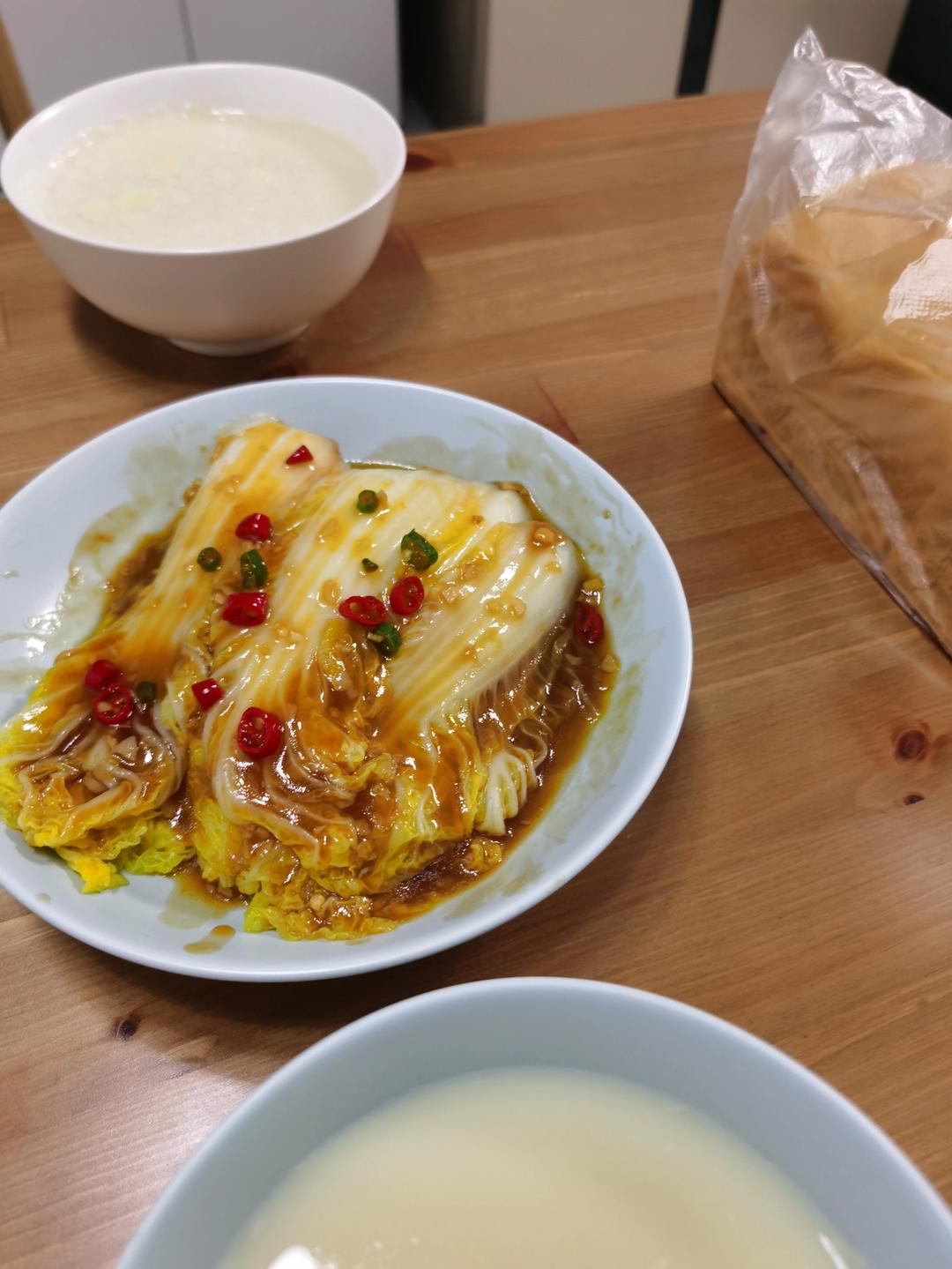5分钟搞定‼️家常菜蒜香娃娃菜，巨好吃！