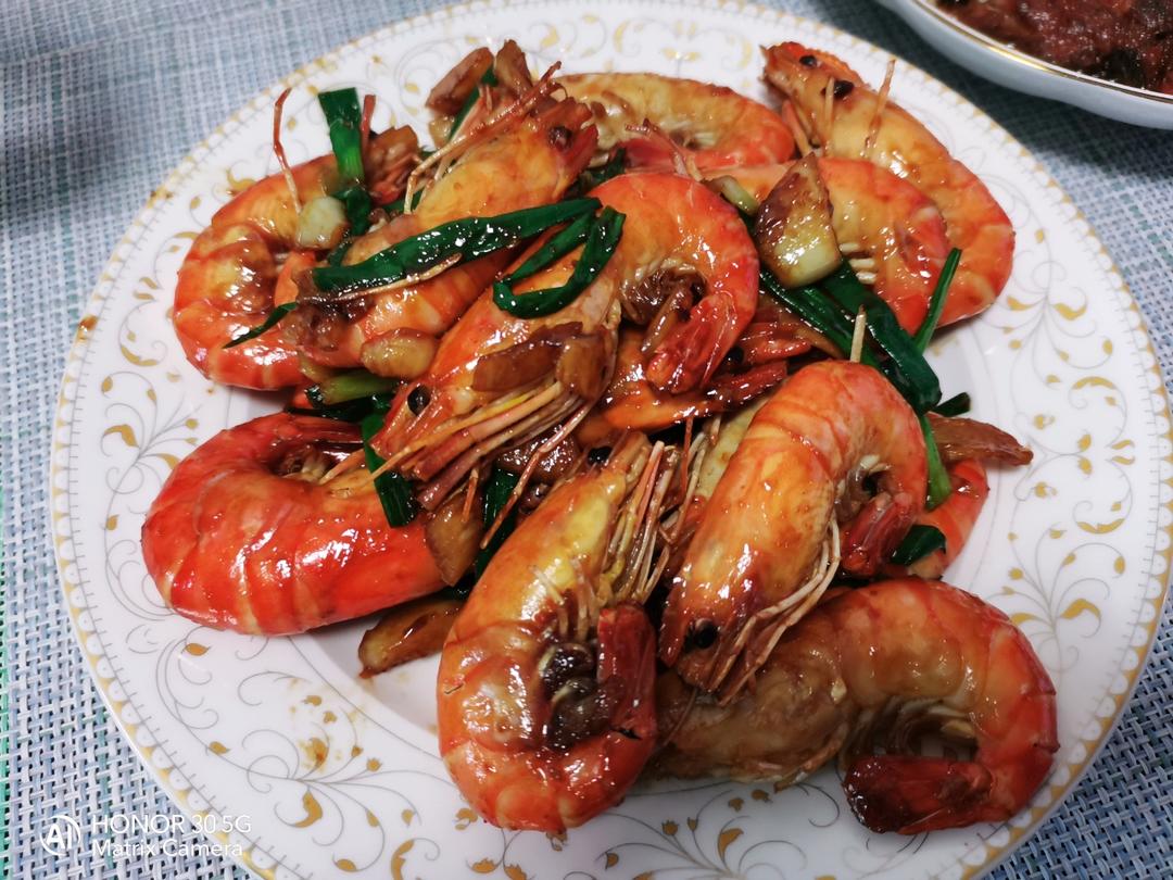 油焖大虾