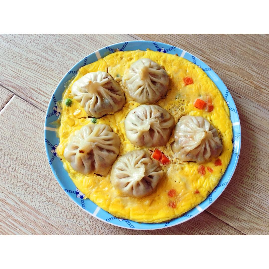 蛋抱煎饺（速冻饺）