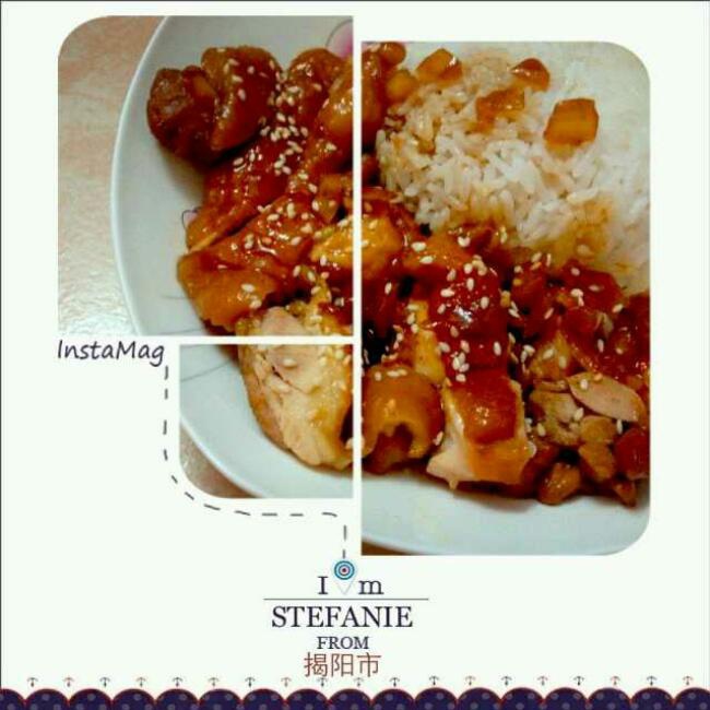 浓香照烧黑椒鸡腿