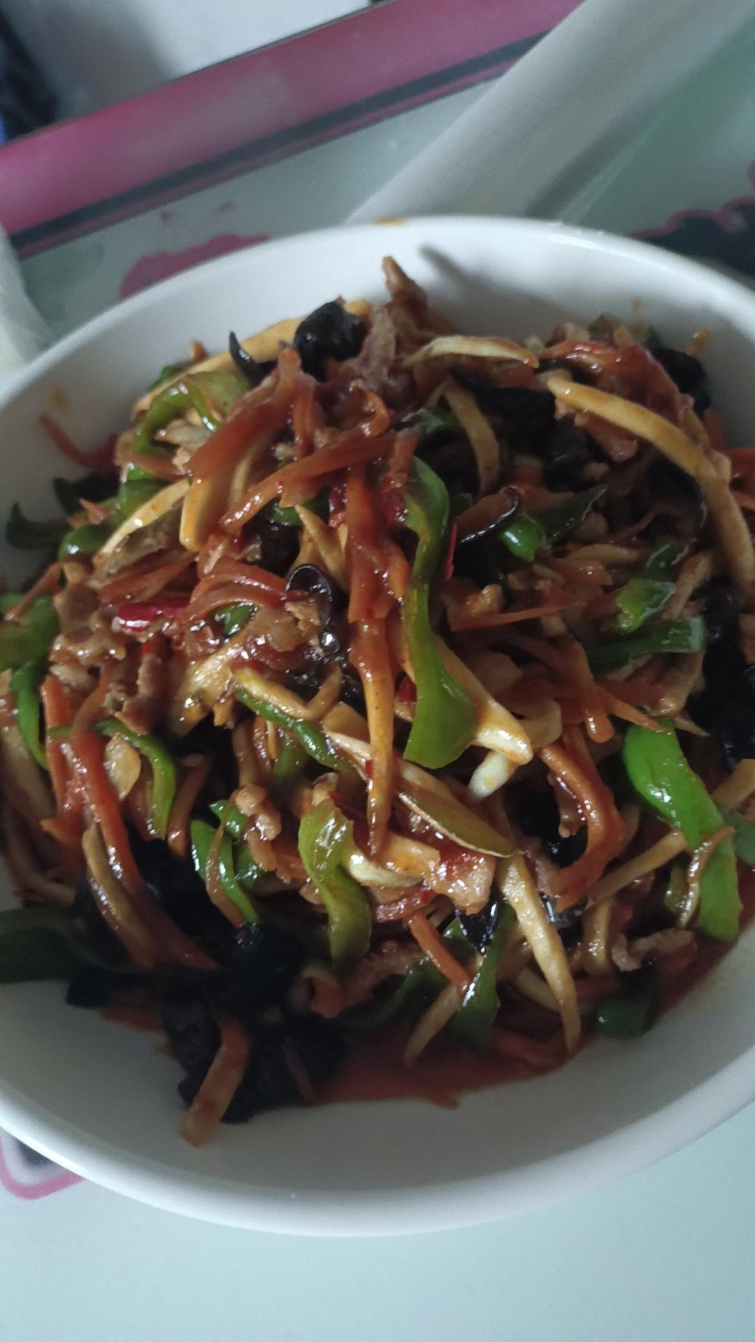 超级下饭鱼香肉丝（不辣版）