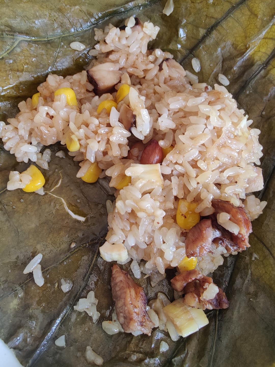 年夜饭必吃菜，荷叶糯米鸡