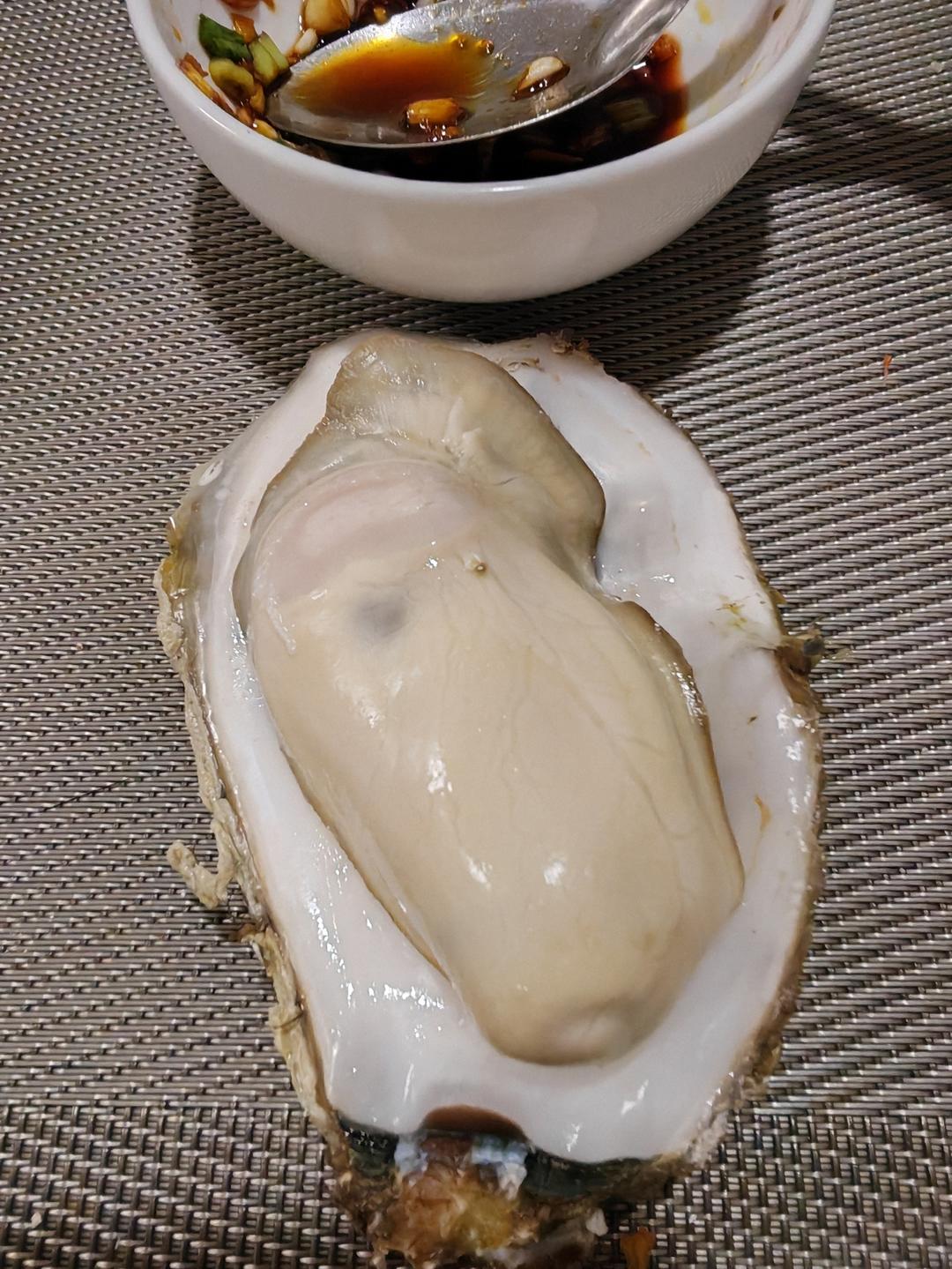 绝佳火候的清蒸生蚝