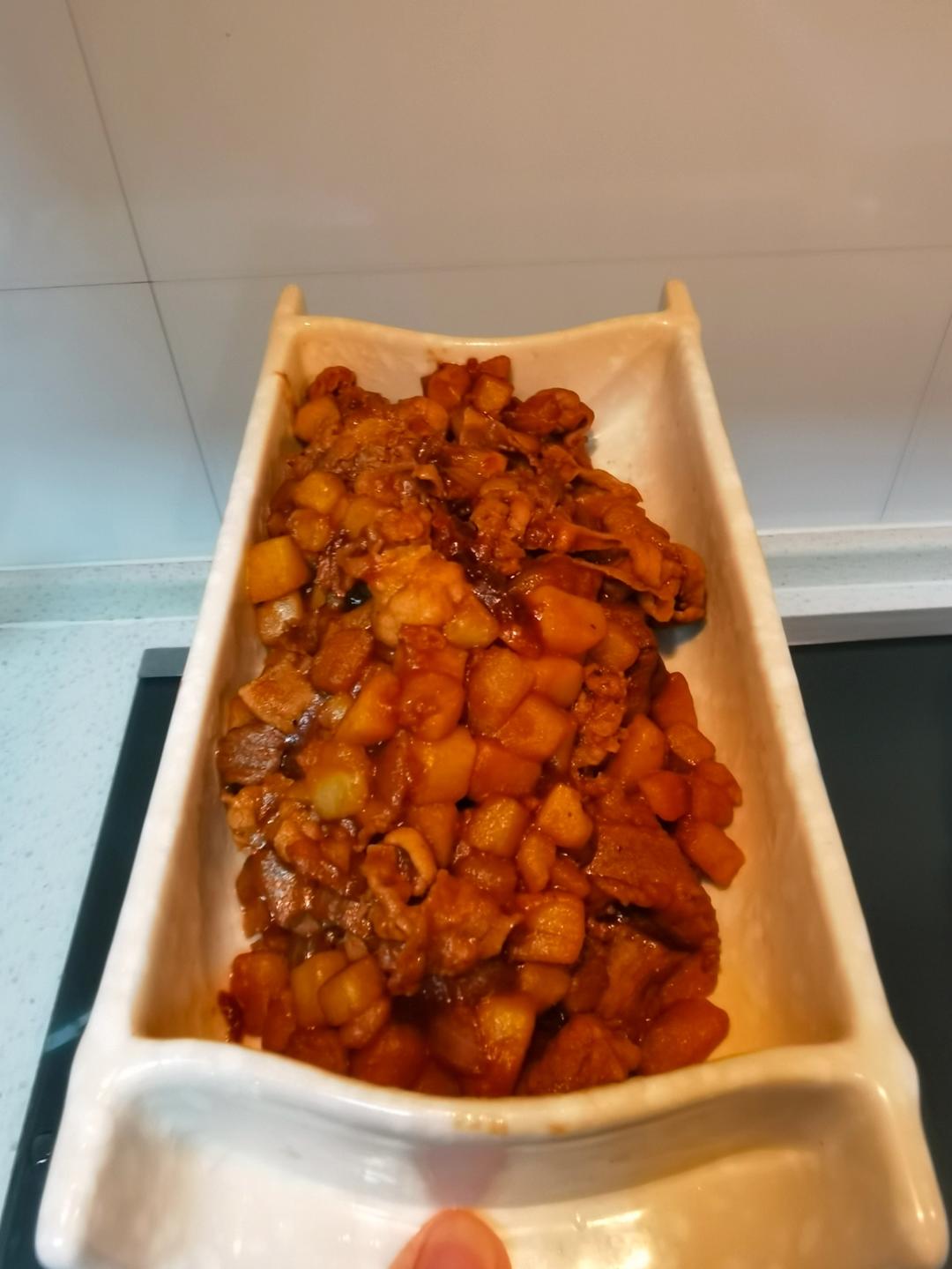 好吃到舔碗底的土豆肥牛拌饭