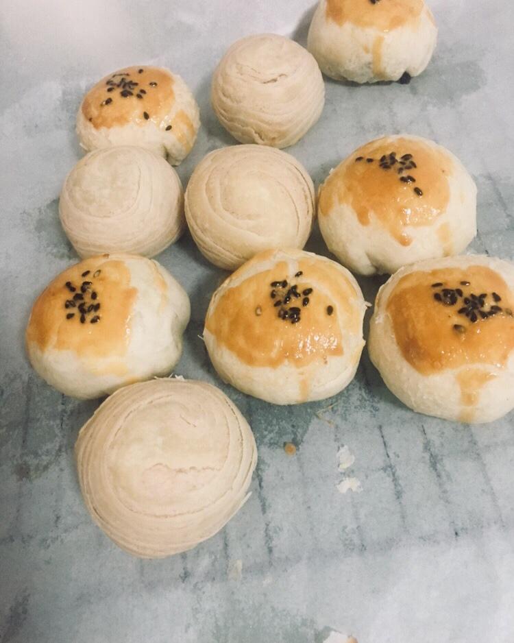 玉米油版蛋黄酥