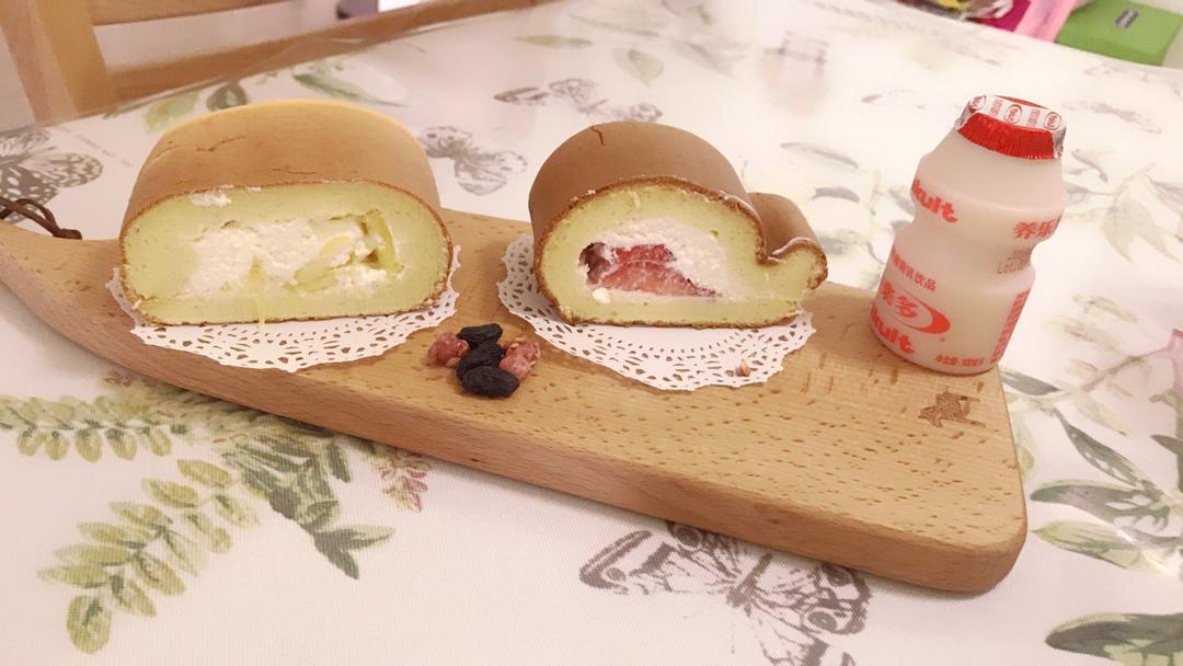 胖乎乎奶油芒果卷/不开裂不掉皮全过程详细图解烘焙视频/蛋糕篇6：「厚卷」