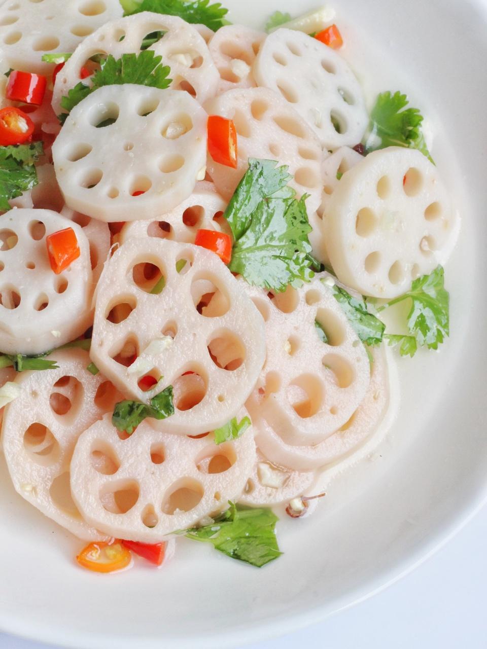 狐丶小仙做的凉拌莲菜