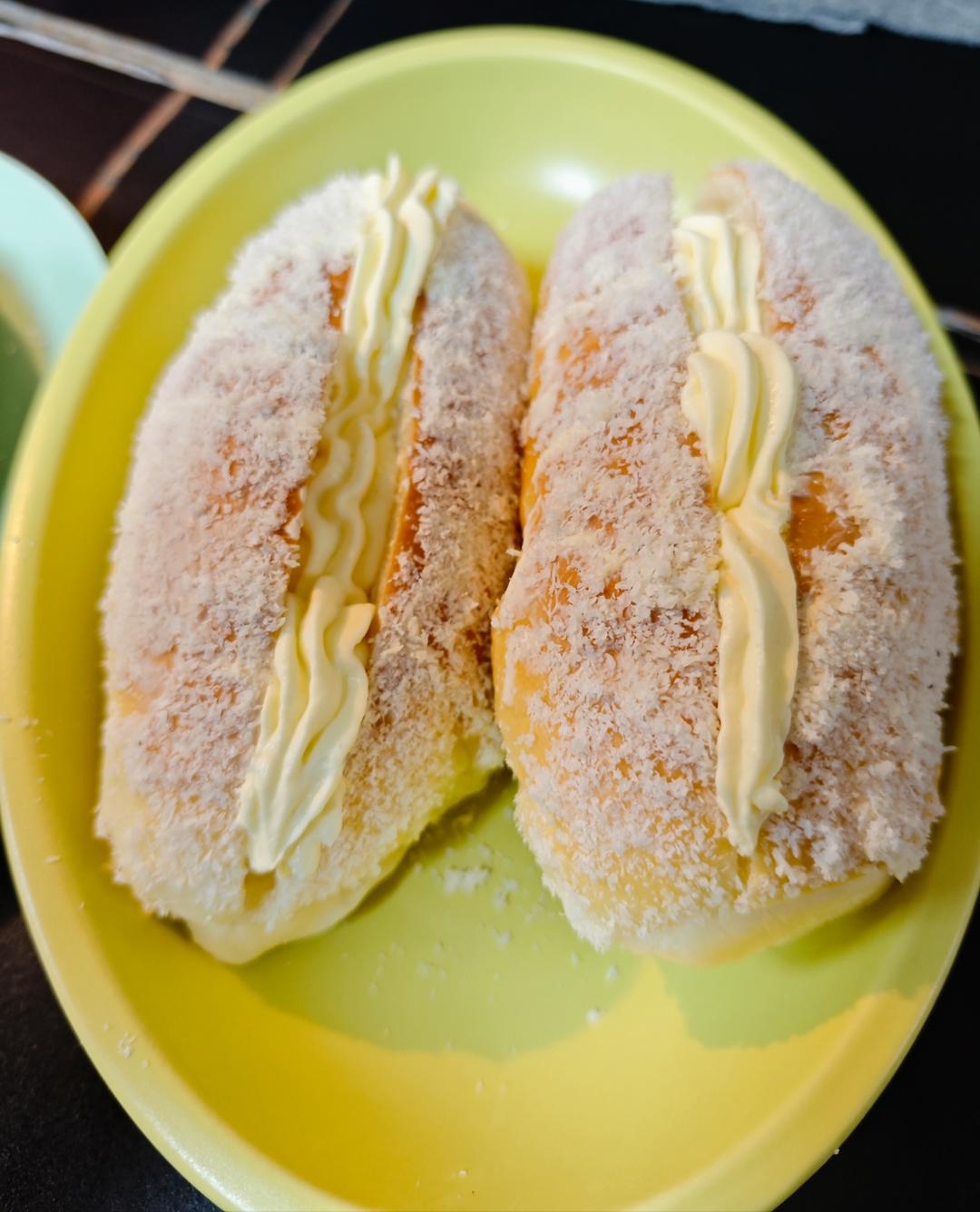 奶油忌廉包〖老奶油的做法〗