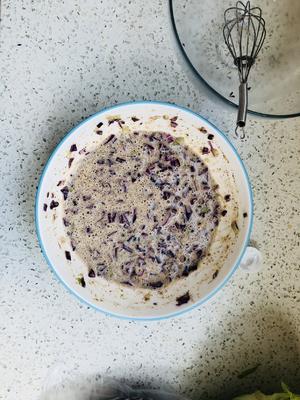 【减脂早餐】紫甘蓝全面鸡蛋饼的做法 步骤10