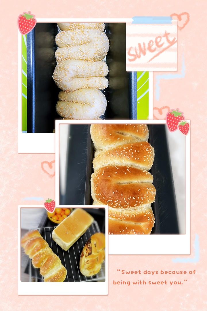 《Tinrry+》几块钱就能做的蜂蜜脆底小面包