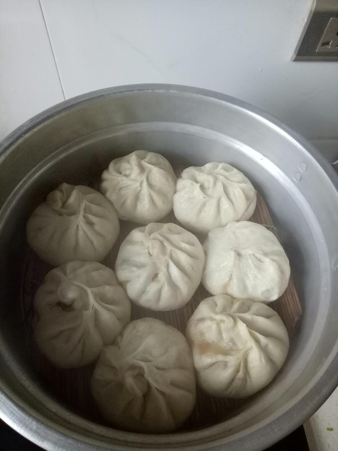 家庭手工肉馅大包子