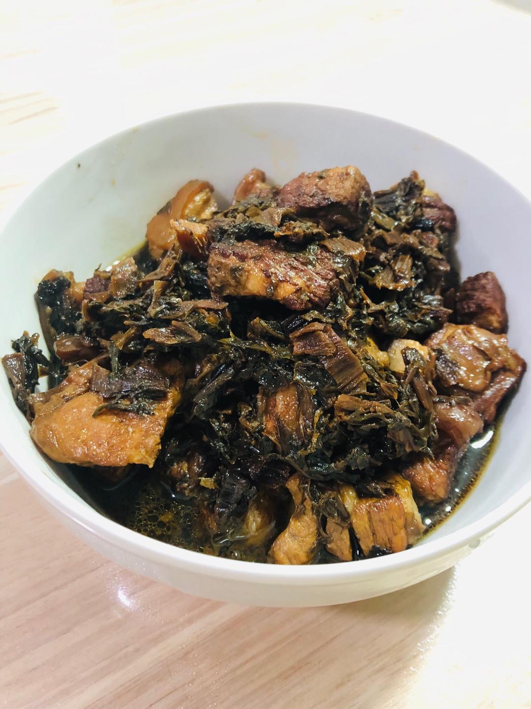 梅干菜肉高压锅版