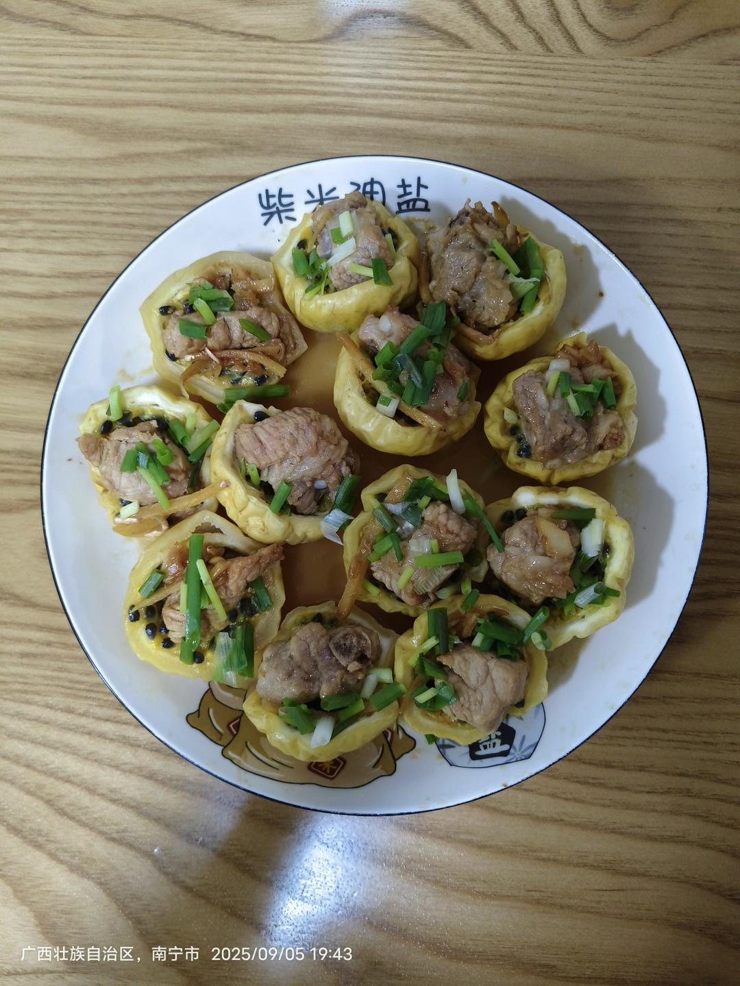 百香果蒸排骨(简易家常营养美食)