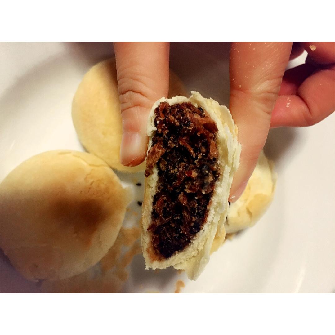 玫瑰鲜花饼 苏式酥皮月饼