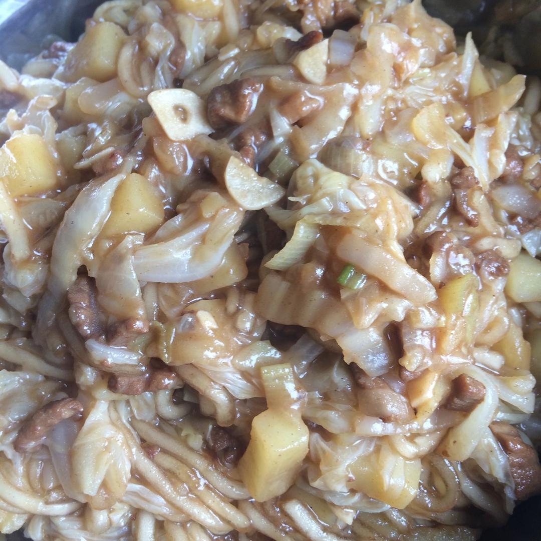 猪肉白菜炖粉条