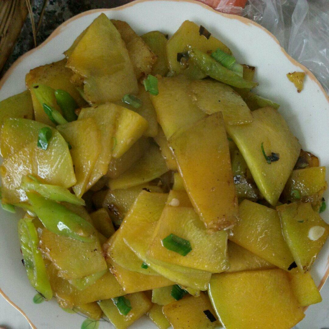 葱油南瓜（快手菜）