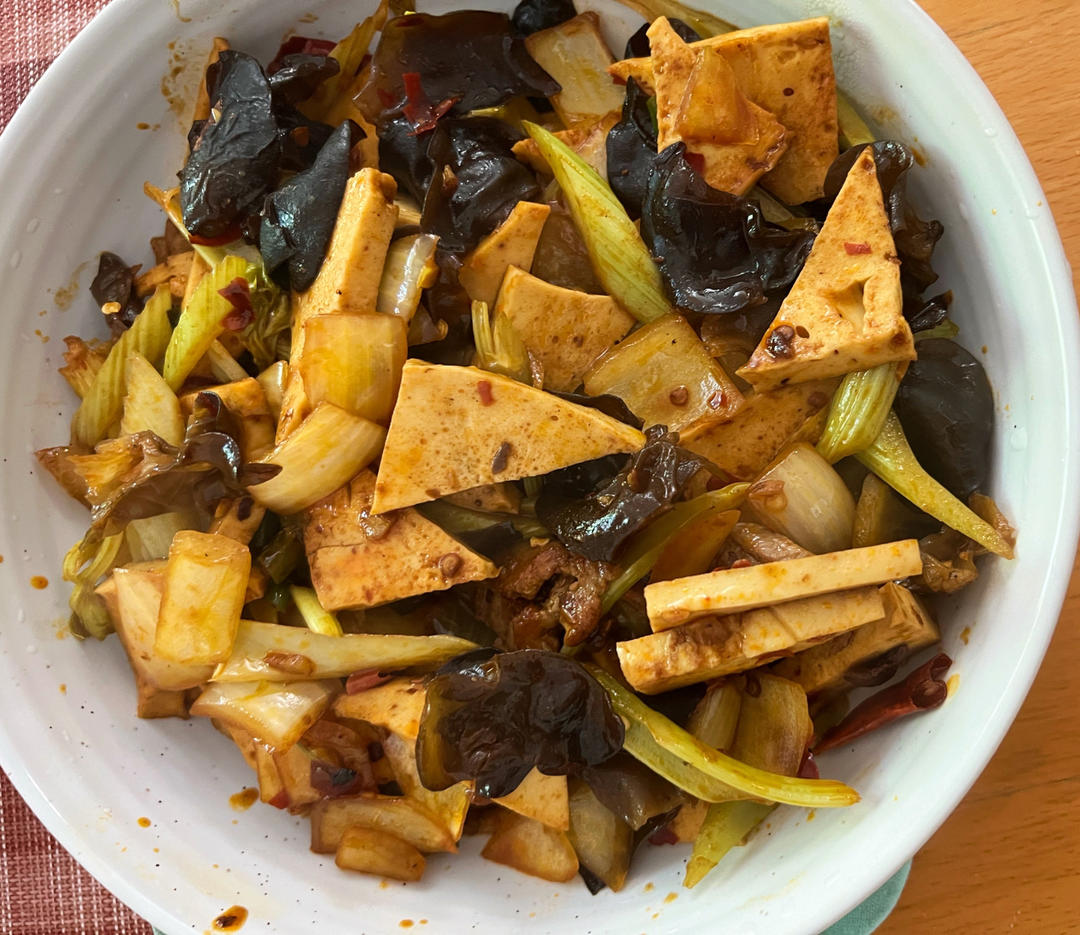 干锅千叶豆腐