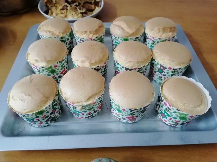 纸杯蛋糕 8寸戚风蛋糕的量