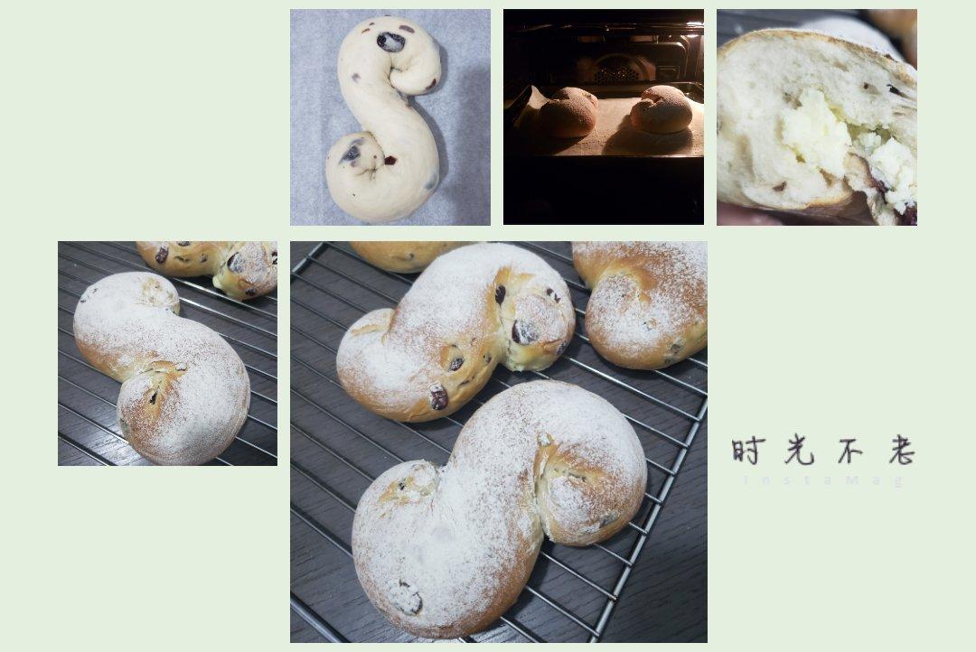 《Tinrry+》蔓越莓乳酪软欧（帅帅小厨）