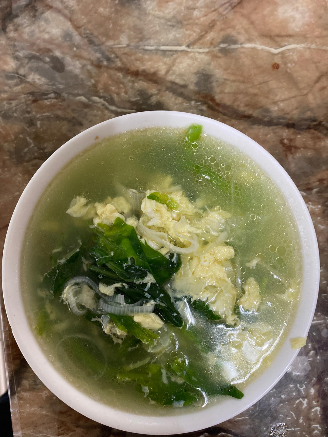 菠菜鸡蛋汤