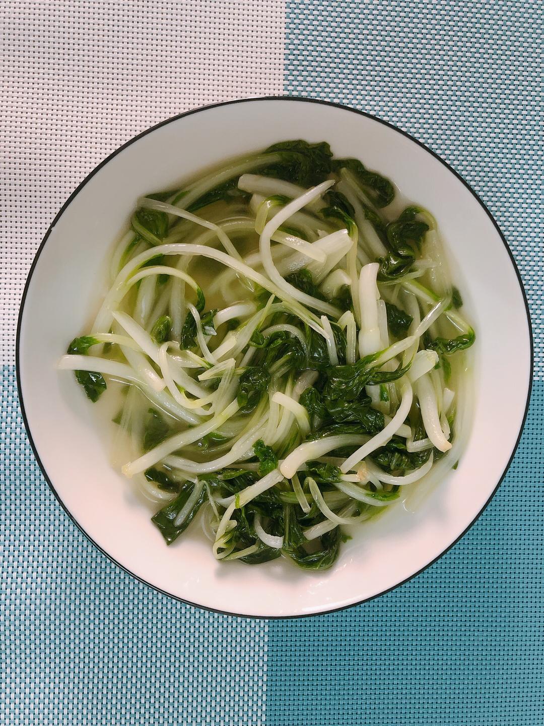 蒜蓉鸡毛菜的做法