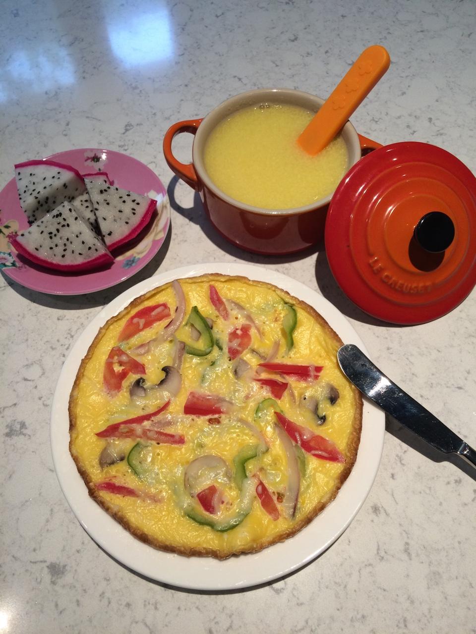 披萨蛋（快速早餐）