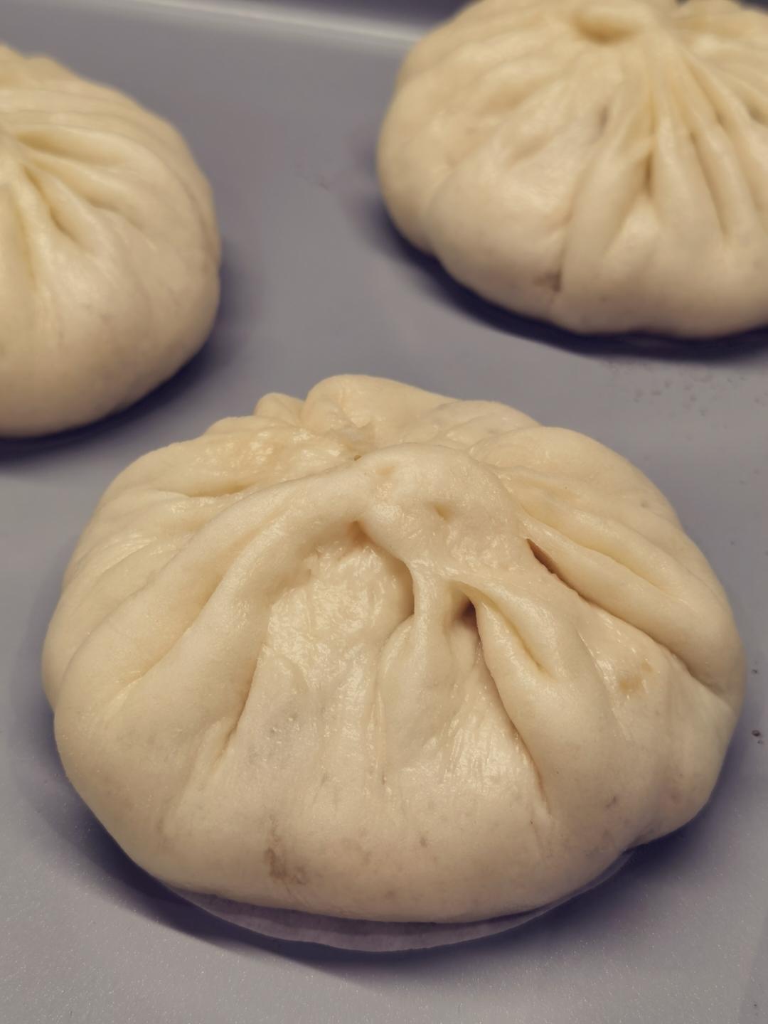 比肉香！酱豆腐粉条馅儿全素大包子