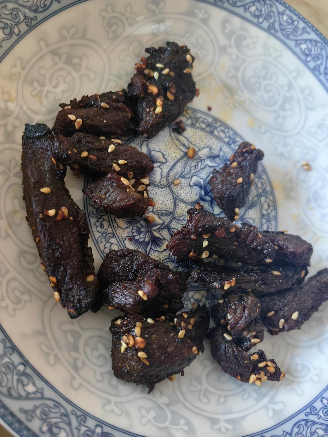 香辣手撕牛肉干