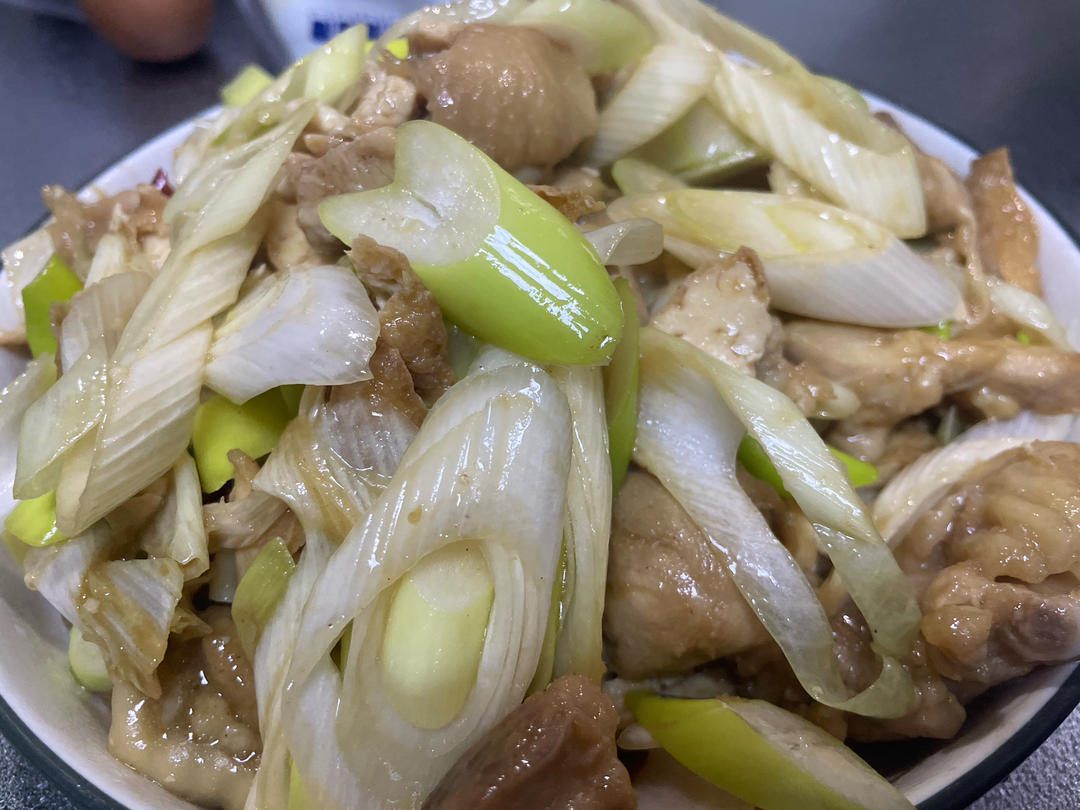 葱烧鸡～