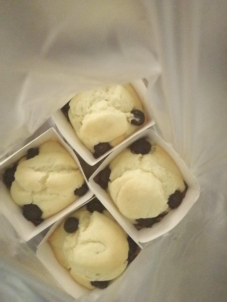 夏日清新 | 爆浆蓝莓杯子蛋糕